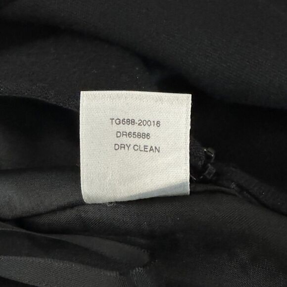 Pendleton Skirt Womens 4 Black Pencil Straight Skirt 100% Wool Career Minimalist - Picture 7 of 7